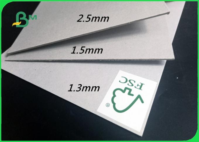 FSC 지원 질 안정성 포장을 위한 1.3 - 2.5mm 회색 예약 바인딩 널