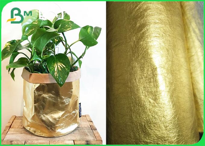 식물 남비 홀더에 의하여 금속을 시니 경기를 합니다 색깔 빨 수 있는 Kraft 종이 물자가 자루에 넣습니다