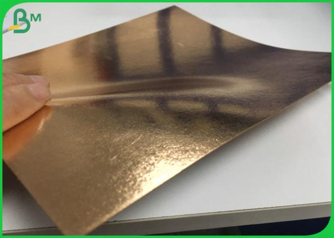 재활용된 백을 위한 방수  0.3 밀리미터 0.55 밀리미터 금빛 컬러 세척할 수 있는 크라프트 지