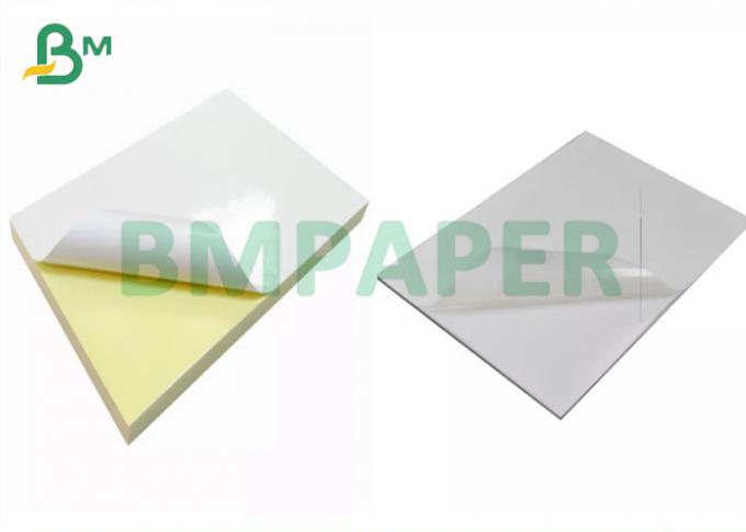 80gsm 100gsm 세미 해설 셀프 접착제 스티커지 종이 20 * 30은 조금씩 움직입니다