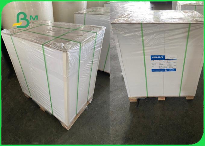 비어 있는 스티커를 위한 55gsm 58gsm 감열지 대형롤 640 밀리미터 795 밀리미터