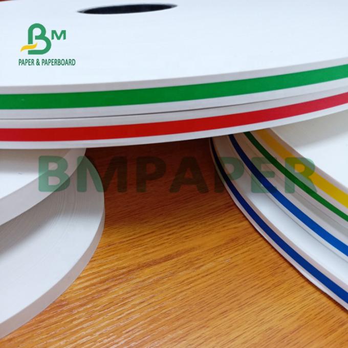 담배 필터를 위한 백서를 감싸는 24gsm 28gsm 하얀 황록색 팁핑 담배 필터를 위한 백서를 감싸는 24gsm 28gsm 하얀 황록색 팁핑