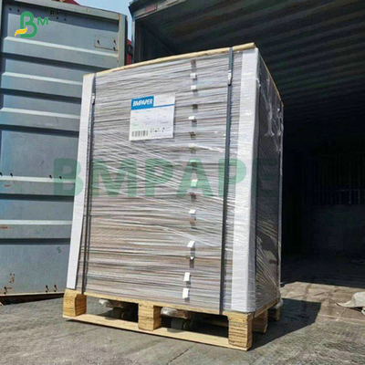 1.2mm 1.5mm 2 면 코팅 된 화이트 라미네이트 카드보드 화장품 포장 상자 70x100cm
