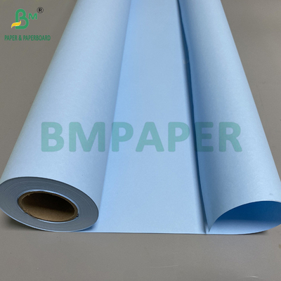 2면 블루 플롯터 잉크젯 프린팅 CAD 도면 공학 종이 24" X 150ft 500ft