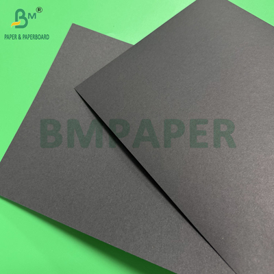 400gm 450gm 검은 종이 2면 깊은 검은 시트 610x860mm
