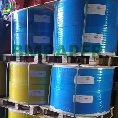 50-120gsm 맑은 이미지 코팅 탄소 없는 NCR 복사 종이 CB / CF / CFB 롤 인보스와 영수증 청구서 인쇄