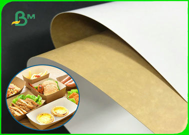 처녀 목재 펄프 250gsm - 음식 상자를 위한 360gsm 백색 최고 Kraft 뒤