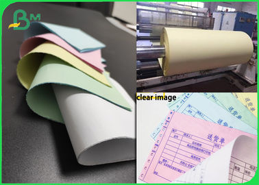 디지털 방식으로 Carbonless 종이 인쇄 콜럼븀 52 CFB 50 CF 55 다채로운 NCR 종이 Rolls