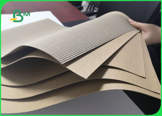 Durable B Flute Brown Corrugated Paper Sheets &amp; Pads 125gsm + 100gsm