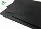패키징 박스를 위한 1.5 밀리미터 2 밀리미터 두꺼운 라미네이트된 풀 블랙 카드 용지 보드 시트