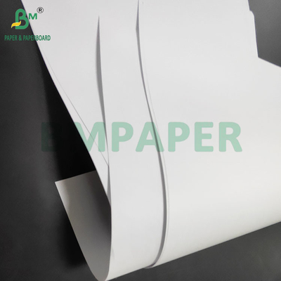 40gm 높은 흰색 부착되지 않은 목재없는 오프셋 종이 책 삽입용 640 x 900mm