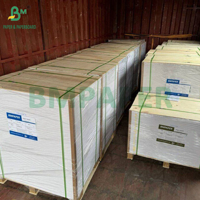 40gm 높은 흰색 부착되지 않은 목재없는 오프셋 종이 책 삽입용 640 x 900mm