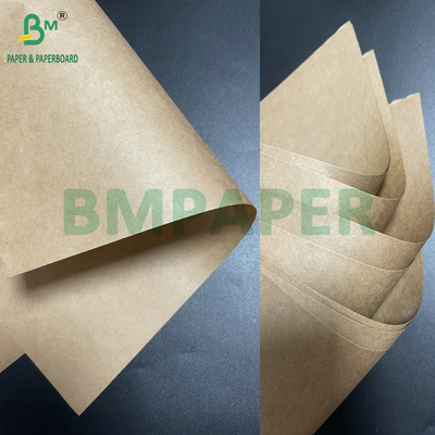 처녀 목재 직물 70g 80g 90g 천연 크래프트 시멘트 가방 종이 롤