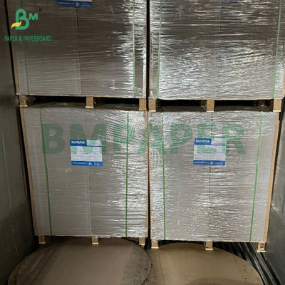 400gm 450gm 카튼 보드 C1S 회색 뒷면 듀플렉스 종이 65 x 45cm