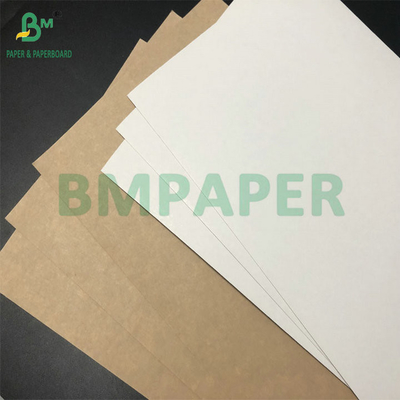 C1S 점토 코팅 295gsm 325gsm 흰색 톱 크래프트 후면 식품 상자에 대한 고판