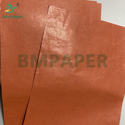 42gsm 빨간색 줄무늬 크래프트 종이 과일 포장용 Wax 한 면 식품 등급 가벼운 종이
