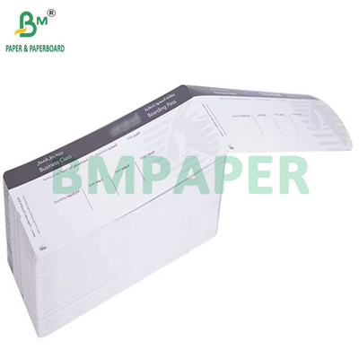 175g 18.8cm x 8.3cm 열광 빈 탑승 카드 맞춤형 저렴한 항공권