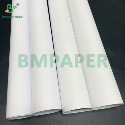 90gm 105gm 코팅 된 결합 종이 롤 24 &quot;x 150&quot; 실내 색상 포스터 제작자