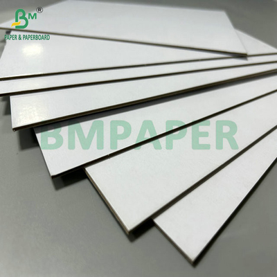 2.5mm 3mm 겹면 코팅된 딱딱한 흰색 종이판 선반 디스플레이 1.2 x 2.1m