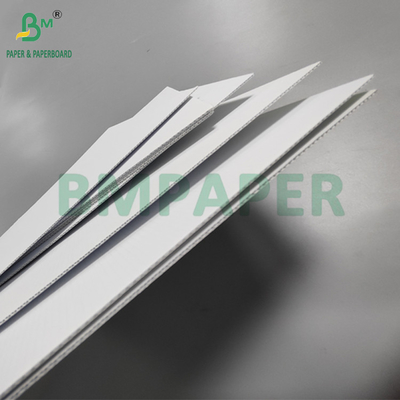 1.5MM 3층 화이트 코러브 보드 화장품 상자 라인러 E 플루트 69 x 99CM