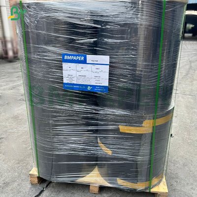 60g 짚 종이 붉은 줄무늬 모든 검은 색 상단 종이 롤 600mm 620mm