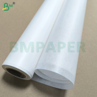 백색 증기 종이 40gsm 반 스틱 양면 페르그먼트 증기 종이