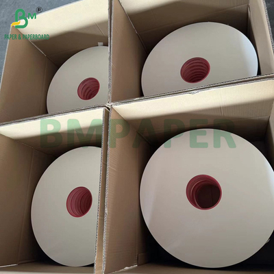 OEM 인쇄 28g 짚 포장 종이 슬리팅 롤 44mm 식품 등급 컬러 Kraft 종이
