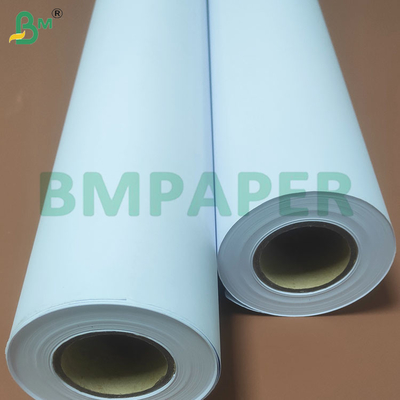 610mm 너비 정확한 인쇄와 함께 흰색 CAD 플롯터 종이 롤