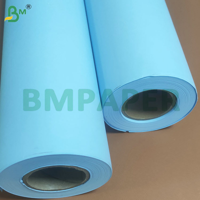 20파운드 엔지니어링 듀얼 사이드 블루 플롯터 종이 롤 610mm X 100m