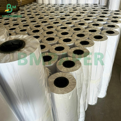 24" x 150" CAD 20lbs 본드 잉크젯 그래프 2′′ 코어용 넓은 형식 플롯터 종이