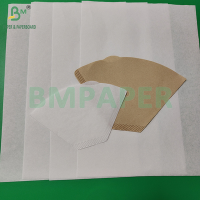 50gm 식품 등급 백화 및 백화되지 않은 커피 필터 종이 롤