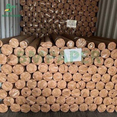 60그램 70그램 퍼포레이트 된 종이 Kraft 66 "X 300Yardas 퍼뜨리고 절단