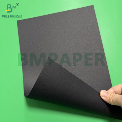 400gm 450gm 검은 종이 2면 깊은 검은 시트 610x860mm