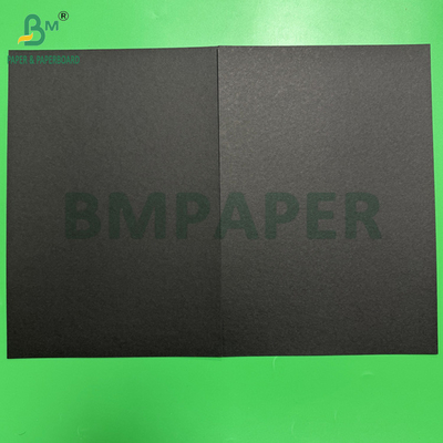 400gm 450gm 검은 종이 2면 깊은 검은 시트 610x860mm