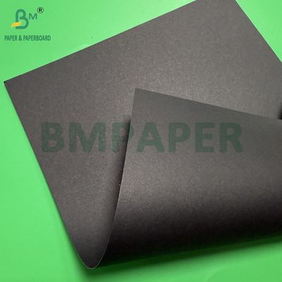 400gm 450gm 검은 종이 2면 깊은 검은 시트 610x860mm