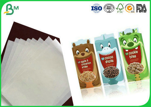 환경 친화적인 Kraft 마시는 서류상 밀짚을 위한 백색 음식 급료 종이 목록