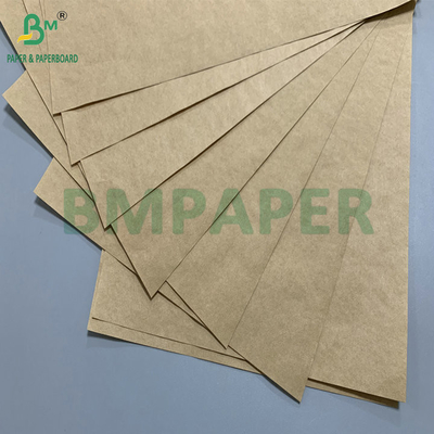 50gm 60gm 브라운 크래프트 종이 식품 포장 및 종이 봉지