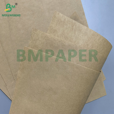 50gm 60gm 브라운 크래프트 종이 식품 포장 및 종이 봉지