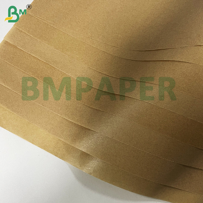50g 60g 흰색/갈색 식품 안전 고 광택 MG 크래프트 종이 선물 및 식품 포장용