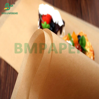 식품 안전 35gm 45gm 실리콘 코팅 베이킹 페이퍼 흰색 지방 방지