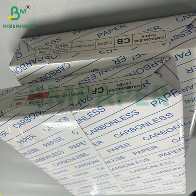 NCR 56G 60G 76G 검은색 이미지 탄소 없는 복사 종이 롤 롤 롤 롤 롤 롤