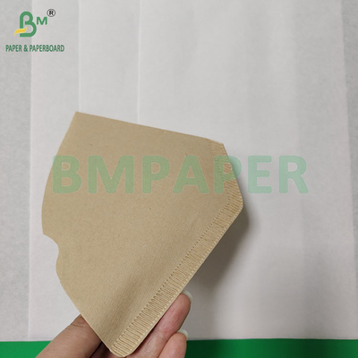 50gm 나무 펄프 흰색 및 흰색되지 않은 식품 품질 커피 필터 종이 328mm
