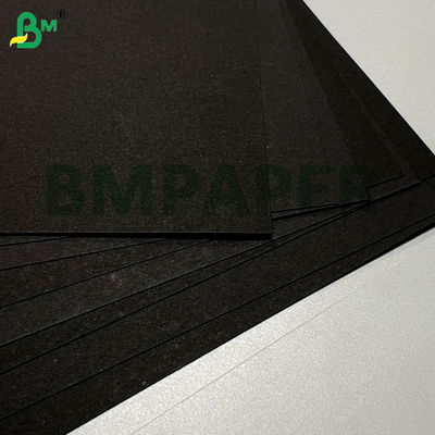 245gsm 250gsm 부드러운 표면 고직성 접기 저항성 선물 포장용 검은 카드 사진 프레임 매팅