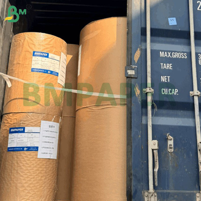 55gm BPA 없는 열 코팅 종이 덤보 롤 자연 / 높은 흰색 790mm 860mm