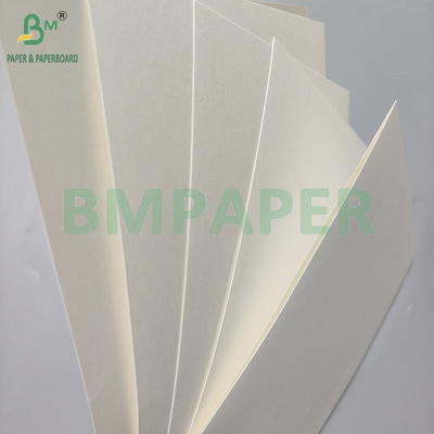 60gsm 80gsm 고섬유 소재 초고 인장 백색 크라프트지 포장용