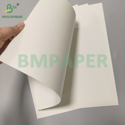 60gsm 80gsm 고섬유 소재 초고 인장 백색 크라프트지 포장용