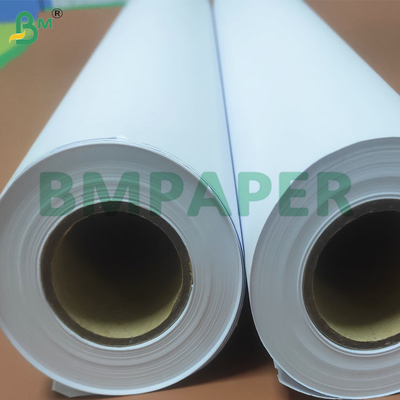 80gsm 백색 CAD 플로터 용지 롤 (건축 도면 인쇄용)