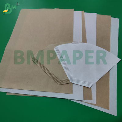 50gm 54gm 화이트 브라운 크레프 커피 필터 페이퍼 티백 에코 친화적