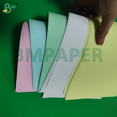 75g 80g NCR CB CFB CF 탄소 없는 복사 종이 8 1/2 X 11 인치 검은색 이미지