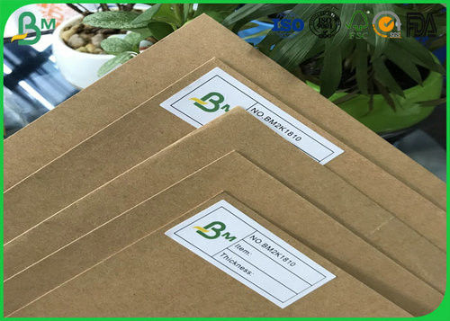 FSC 공인 250gsm - 850gsm 고급 가져온 된 종이 솔리드 보드, 브라운 크 라프 트 지